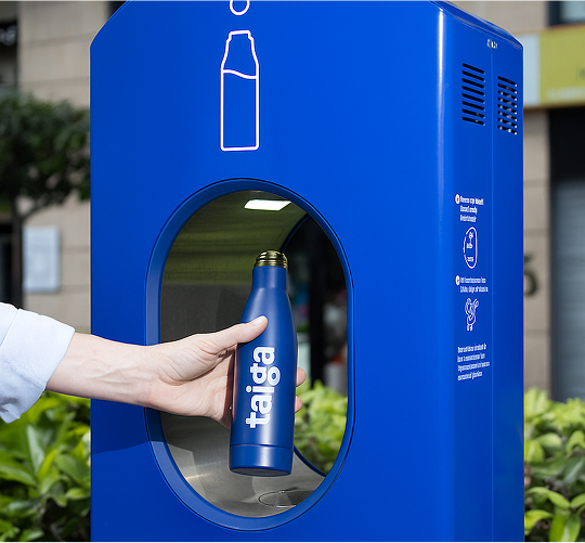 Dispensadores Taiga de agua potable y sostenible