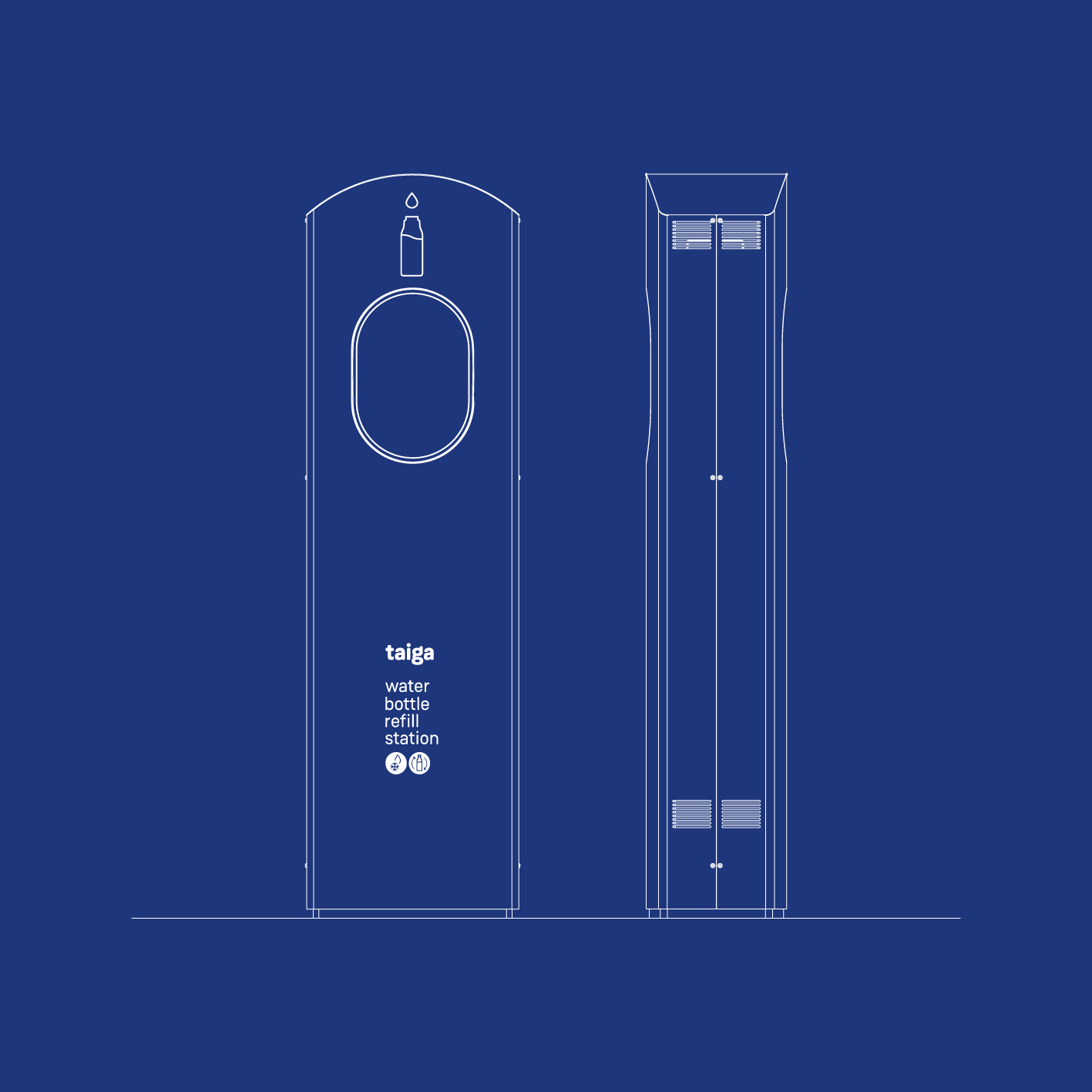 Red de hidratación saludable sin residuos