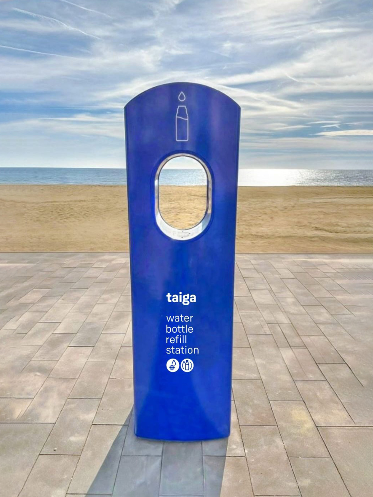 Dispensadores Taiga de agua potable y sostenible